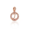 Diamond Sky Jewelry Auksinis raidės pakabukas su cirkoniais „I“