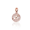 Diamond Sky Jewelry Auksinis raidės pakabukas su cirkoniais „D“