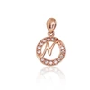 Diamond Sky Jewelry Auksinis raidės pakabukas su cirkoniais „N“