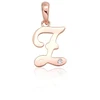Diamond Sky Jewelry Auksinis raidės pakabukas su cirkoniais „Z IV“