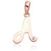 Diamond Sky Jewelry Auksinis raidės pakabukas su cirkoniais „A IV“
