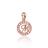 Diamond Sky Jewelry Auksinis raidės pakabukas su cirkoniais „M“