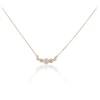 Diamond Sky Jewelry Auksinis vėrinys su cirkoniais „Juno VII“