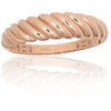 Diamond Sky Jewelry Auksinis žiedas „Auksinė Spiralė“