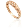 Diamond Sky Jewelry Auksinis žiedas „Auksinė Spiralė“