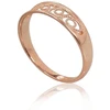 Diamond Sky Jewelry Auksinis žiedas „Aukso Raštas XIV“