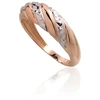 Diamond Sky Jewelry Auksinis žiedas „Diamond Facets III“
