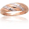 Diamond Sky Jewelry Auksinis žiedas „Diamond Facets III“