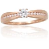 Diamond Sky Jewelry Auksinis žiedas su cirkoniais „Juno Gold XXXVII“