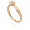 Diamond Sky Jewelry Auksinis žiedas su cirkoniais „Juno Gold XII“