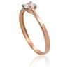 Diamond Sky Jewelry Auksinis žiedas su cirkoniais „Naujoji Klasika XVI“