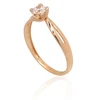 Diamond Sky Jewelry Auksinis žiedas su cirkoniais „Juno Gold XII“