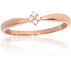 Diamond Sky Jewelry Auksinis žiedas su cirkoniais „Solitaras III“
