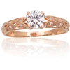 Diamond Sky Jewelry Auksinis žiedas su cirkoniais „Juno Gold XXXV“