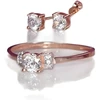 Diamond Sky Jewelry Auksinis žiedas su cirkoniais „Khonsu III“