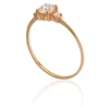 Diamond Sky Jewelry Auksinis žiedas su cirkoniais „Juno Gold“