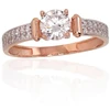 Diamond Sky Jewelry Auksinis žiedas su cirkoniais „Juno Gold XX“