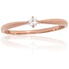 Diamond Sky Jewelry Auksinis žiedas su cirkoniais „Solitaras II“