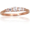 Diamond Sky Jewelry Auksinis žiedas su cirkoniais „Juno Gold XXXIV“