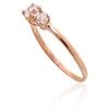 Diamond Sky Jewelry Auksinis žiedas su cirkoniais „Juno Gold VII“
