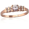 Diamond Sky Jewelry Auksinis žiedas su cirkoniais „Khonsu II“