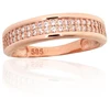 Diamond Sky Jewelry Auksinis žiedas su cirkoniais „Auksinis Takas“