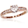 Diamond Sky Jewelry Auksinis žiedas su cirkoniais „Juno Gold XXXIX“