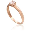 Diamond Sky Jewelry Auksinis žiedas su cirkoniais „Naujoji Klasika XV“