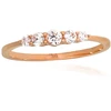 Diamond Sky Jewelry Auksinis žiedas su cirkoniais „Celestial Trail“