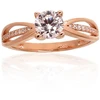 Diamond Sky Jewelry Auksinis žiedas su cirkoniais „Juno Gold XXIX“