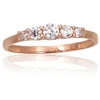 Diamond Sky Jewelry Auksinis žiedas su cirkoniais „Juno Gold XXXIV“