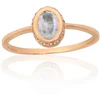 Diamond Sky Jewelry Auksinis žiedas su cirkoniais ir topazais „Sicily II (Mėlynas topazas)“