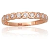 Diamond Sky Jewelry Auksinis žiedas su cirkoniais „Kristalo Horizontas IX“