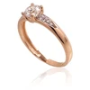 Diamond Sky Jewelry Auksinis žiedas su cirkoniais „Juno Gold XXX“