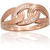 Diamond Sky Jewelry Auksinis žiedas su cirkoniais „Omega II“