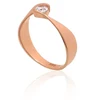 Diamond Sky Jewelry Auksinis žiedas su cirkoniais „Kometa XII“