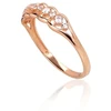 Diamond Sky Jewelry Auksinis žiedas su cirkoniais „Angelica“