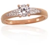 Diamond Sky Jewelry Auksinis žiedas su cirkoniais „Juno Gold XXX“