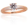 Diamond Sky Jewelry Auksinis žiedas su cirkoniais „Juno Gold XXXI“
