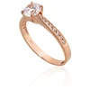 Diamond Sky Jewelry Auksinis žiedas su cirkoniais „Juno Gold“
