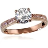 Diamond Sky Jewelry Auksinis žiedas su cirkoniais „Juno Gold“