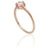 Diamond Sky Jewelry Auksinis žiedas su cirkoniais „Solitaras“