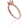 Diamond Sky Jewelry Auksinis žiedas su cirkoniais „Klasika Gold IX“