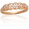 Diamond Sky Jewelry Auksinis žiedas su cirkoniais „Angelica“
