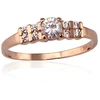 Diamond Sky Jewelry Auksinis žiedas su cirkoniais „Khonsu II“