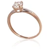 Diamond Sky Jewelry Auksinis žiedas su cirkoniais „Juno Gold XXXI“