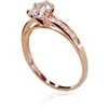 Diamond Sky Jewelry Auksinis žiedas su cirkoniais „Juno Gold XXIII“