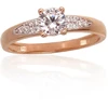 Diamond Sky Jewelry Auksinis žiedas su cirkoniais „Juno Gold XXX“