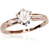 Diamond Sky Jewelry Auksinis žiedas su cirkoniais „Juno Gold XXIII“