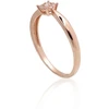 Diamond Sky Jewelry Auksinis žiedas su cirkoniais „Akmeninė Gėlė“